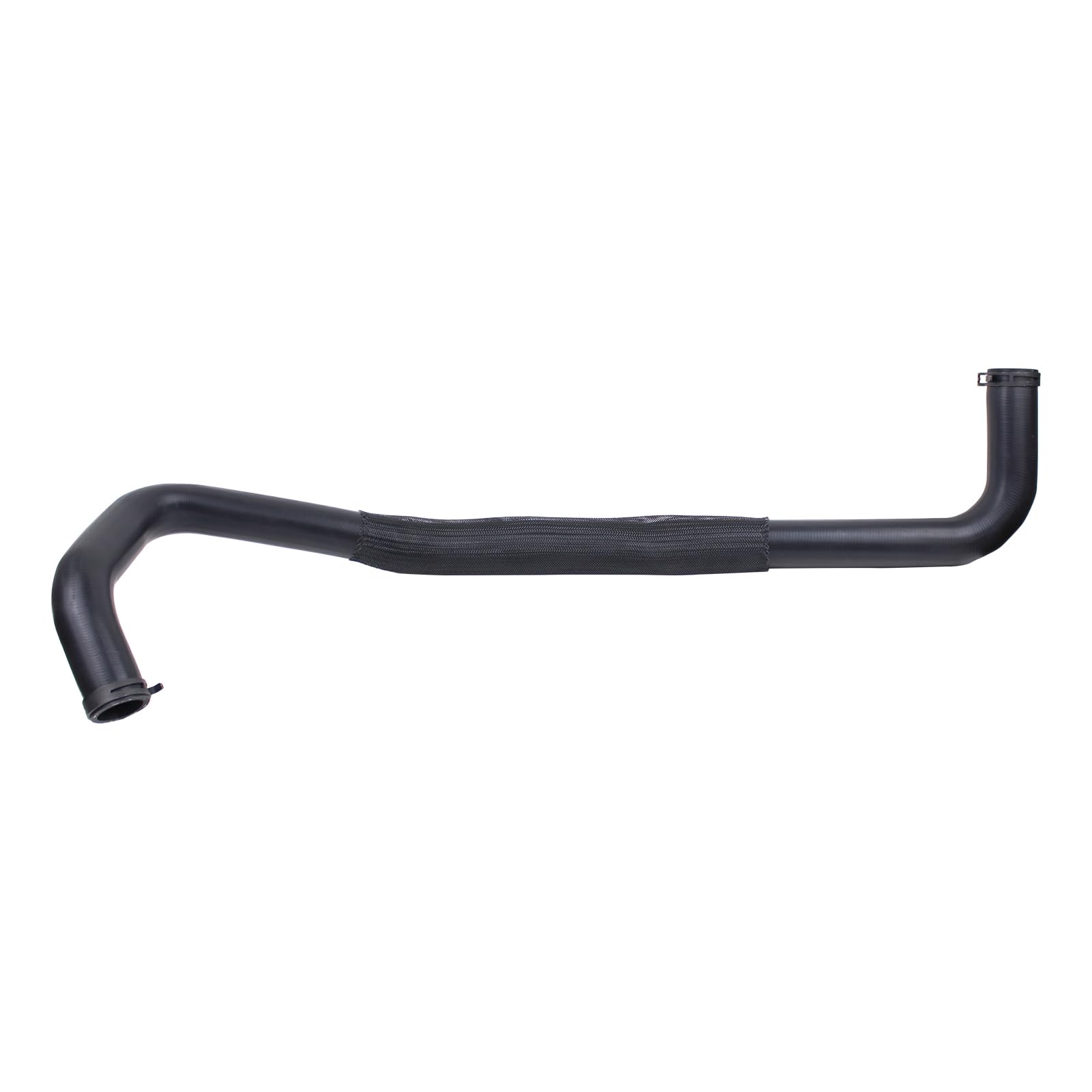 MOTOKU upper hose close-up of material and bend, showing robust texture and fit reliability