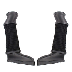 MOTOKU front view of both air cleaner intake hoses showing fit and design benefits