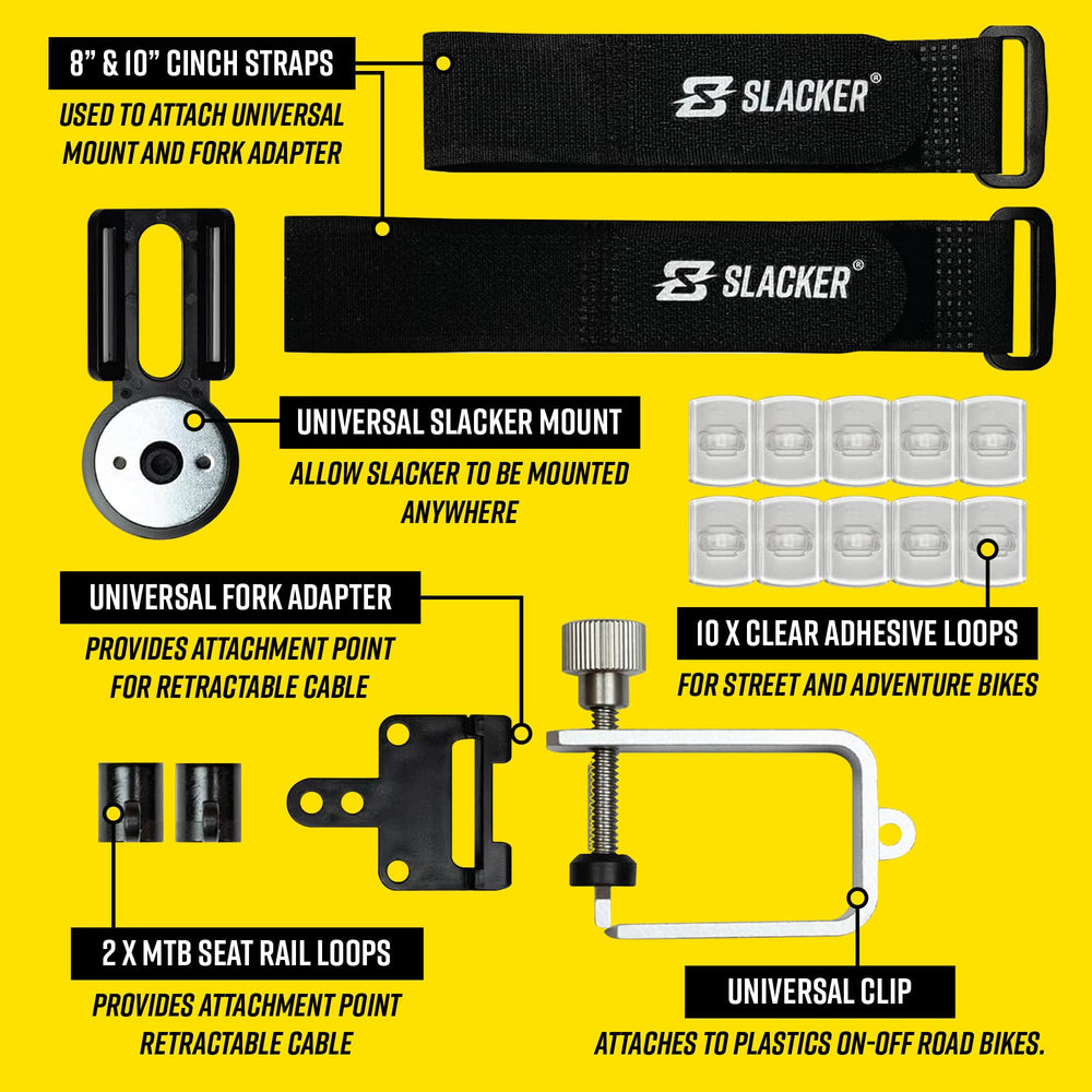 Motool Slacker mounted on dirt bike rear shock improving tuning accuracy