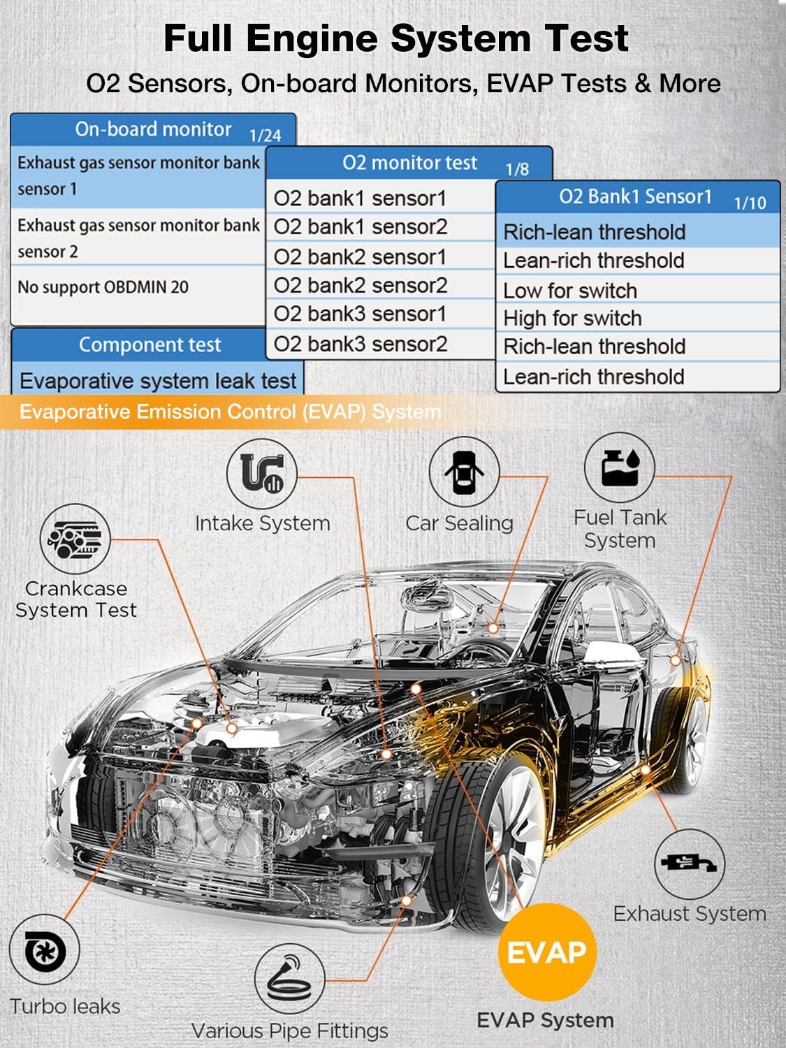 MOTOPOWER MP69040 language menu listing options to support international users and workflows
