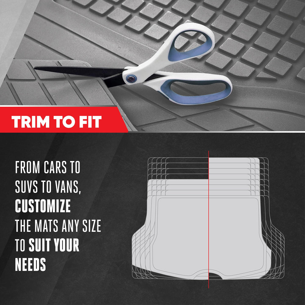 Motor Trend mat installed in SUV showcasing full fit and coverage