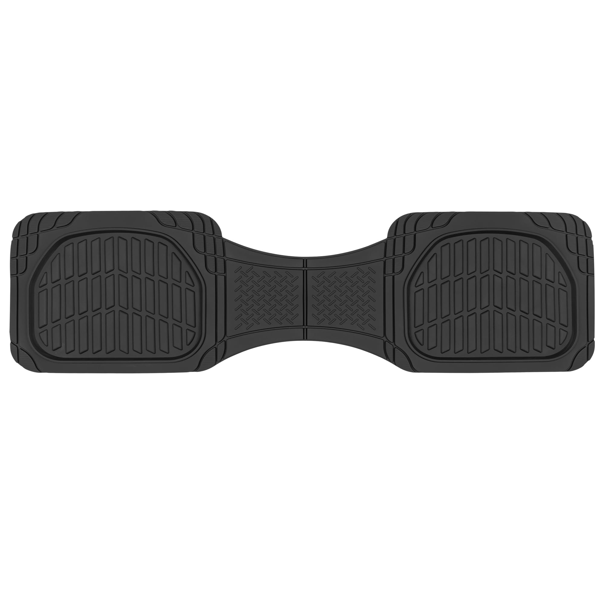 Motor Trend rear mat front view showing full coverage and protection
