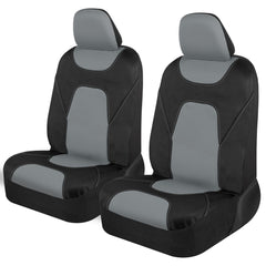 Motor Trend front seat cover full view showing sleek protection and neat fit
