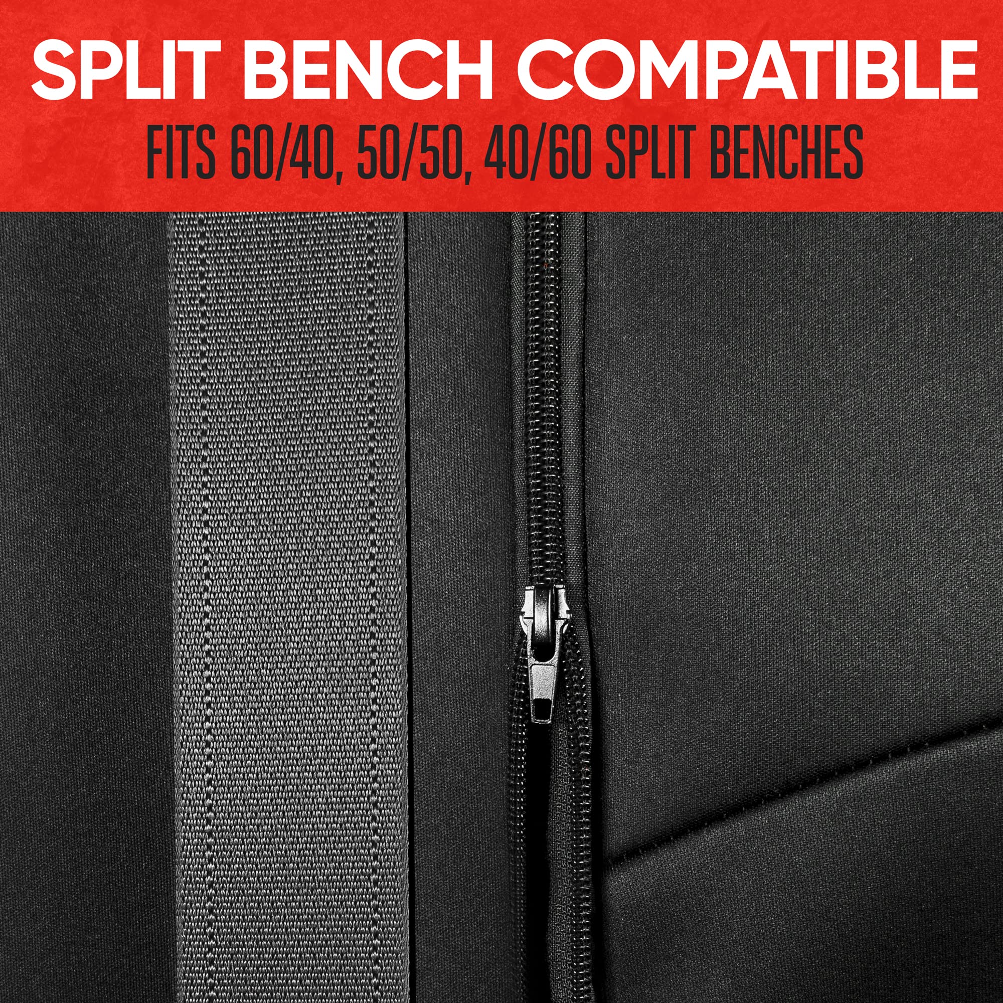 Motor Trend neoprene lining close-up demonstrating waterproof protection