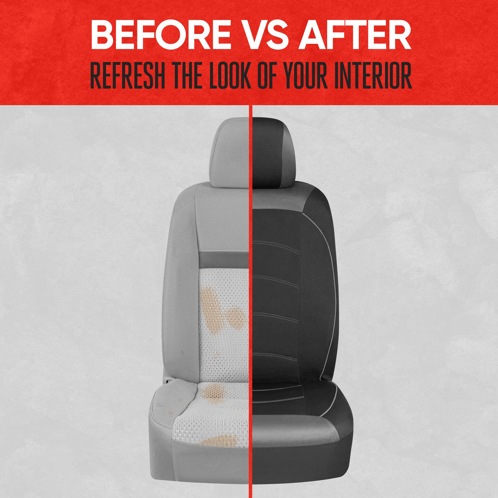 Motor Trend underside straps and buckles detail for secure, adjustable installation