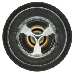 MotoRad close-up of valve and triple-bridge for improved strength and coolant flow