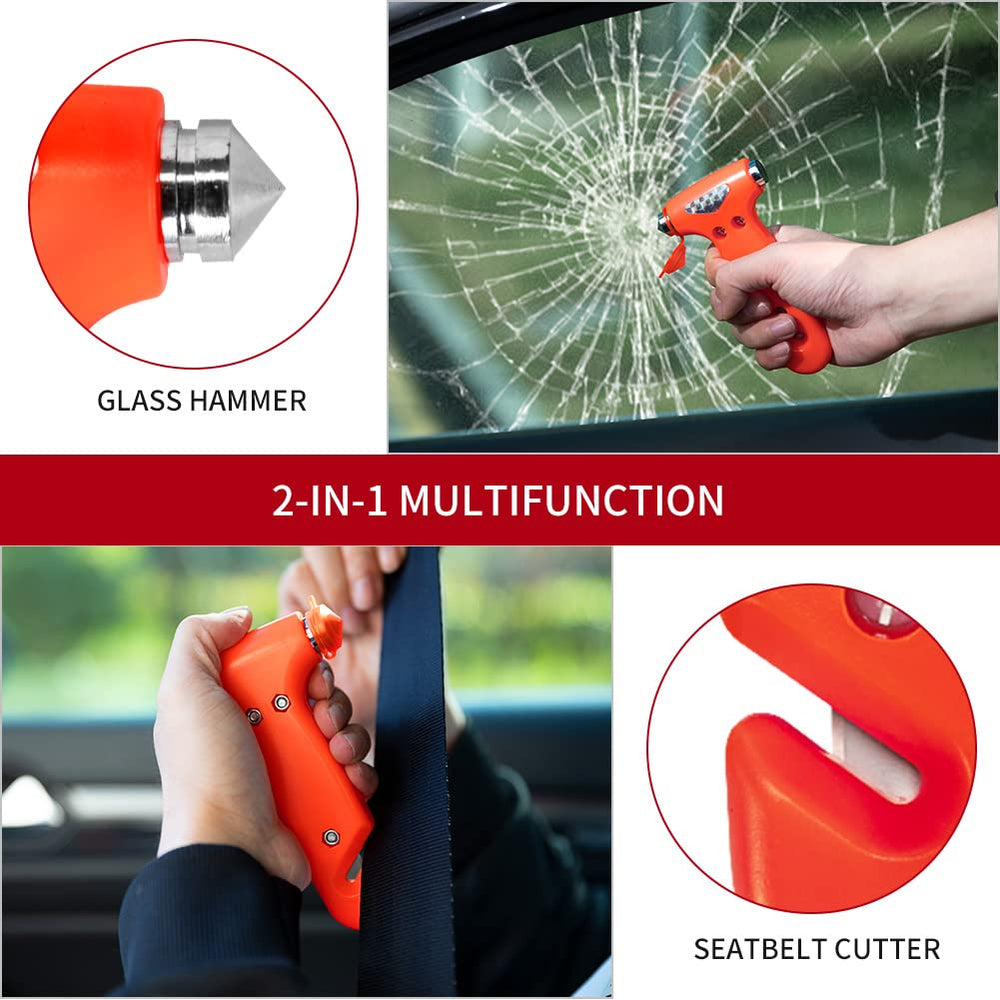 MOTORBUDDY anti-slip handle texture detail offering secure grip benefit during emergencies