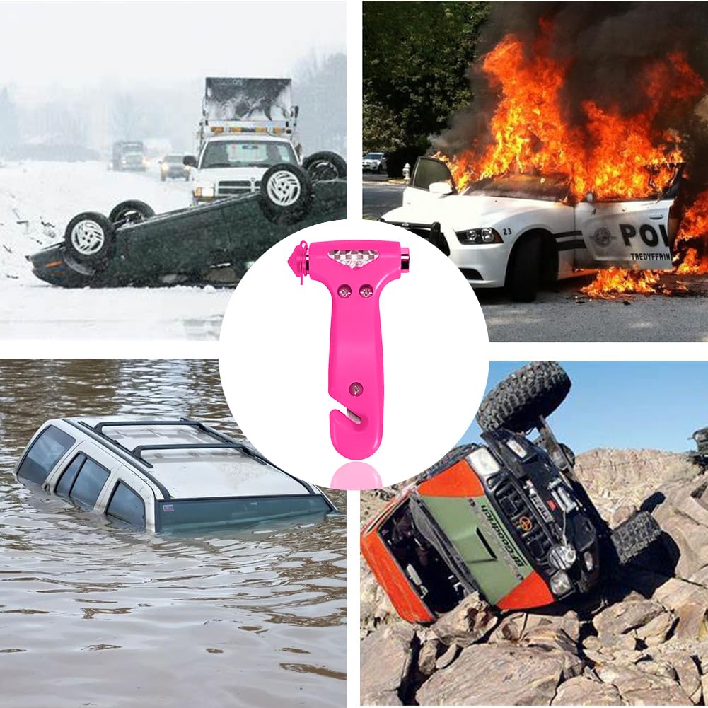 MOTORBUDDY stored on a car visor for instant reach and fast access