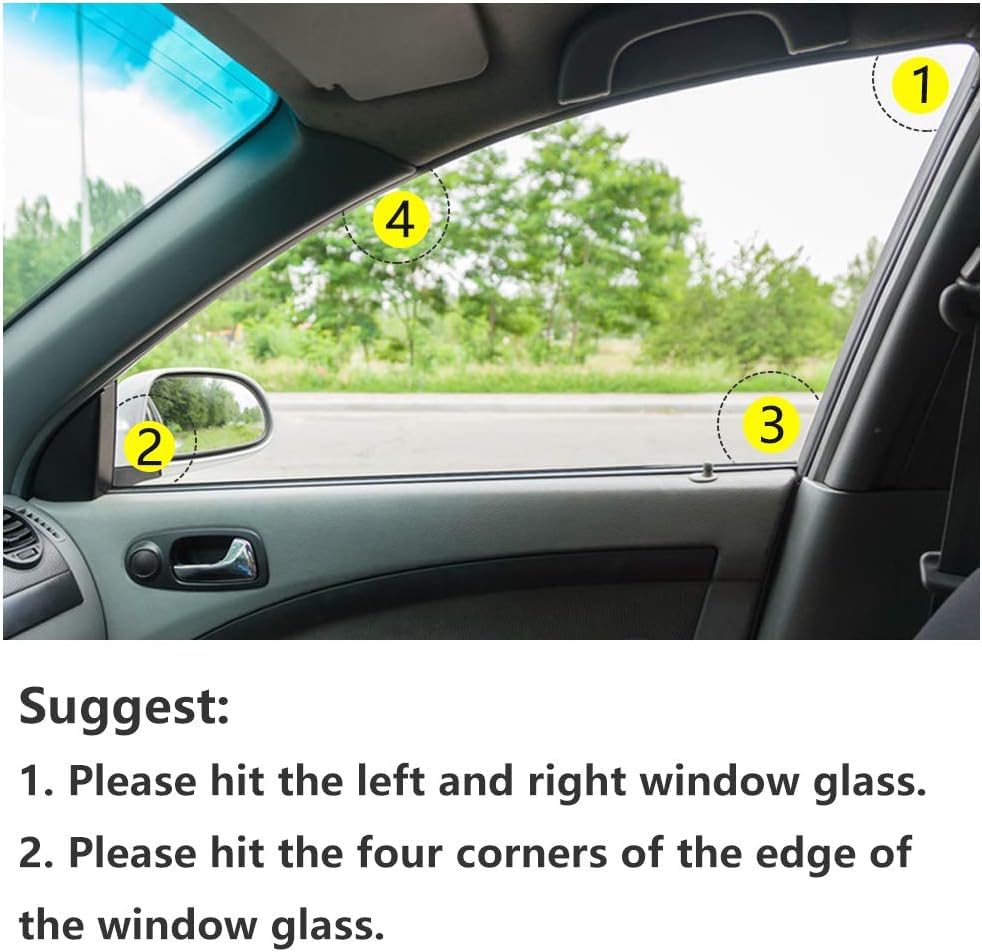 MOTORBUDDY roadside scenario showing tool use for rapid vehicle exit