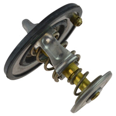 Motorcraft RT1201 front view showing full thermostat and mounting flange, ensures correct fit