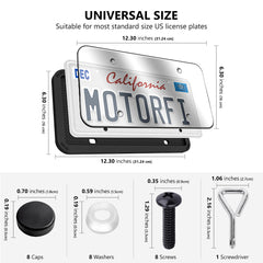 MotorFi clear polycarbonate cover detail protecting plate from grit and moisture