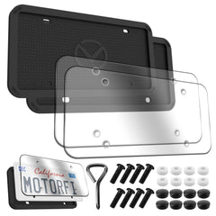 MotorFi front view of matte black frame showing low-profile styling and clean look