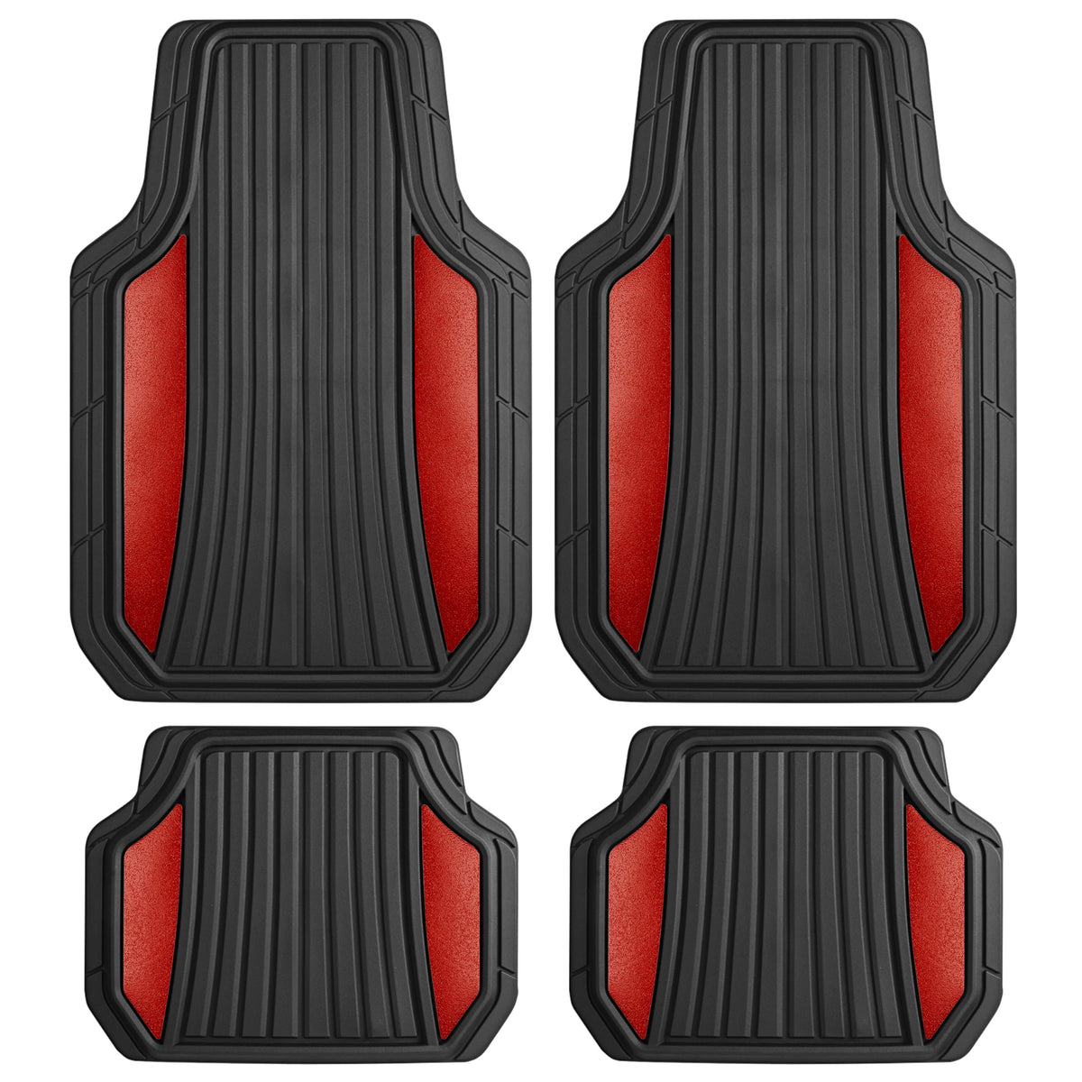 Motor Trend front mats full set showing complete interior protection