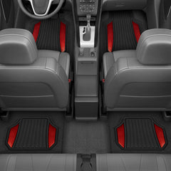 Motor Trend rear mats pair installed for extended floor coverage