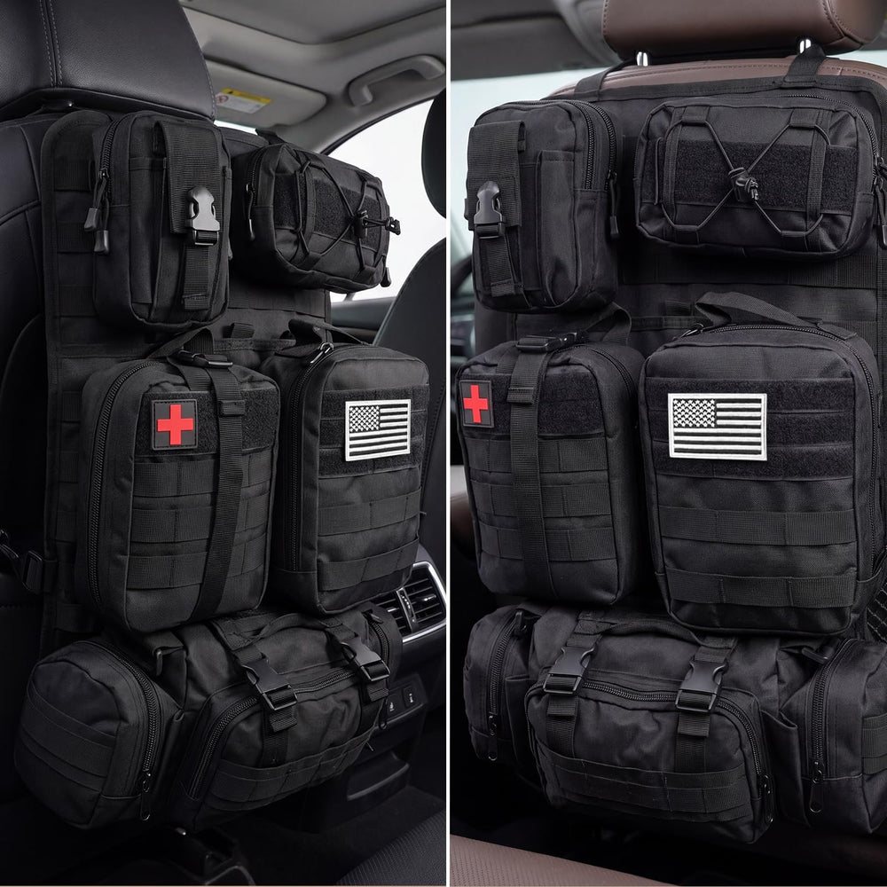 MOTOTIPS pouch open with supplies showing easy organized access
