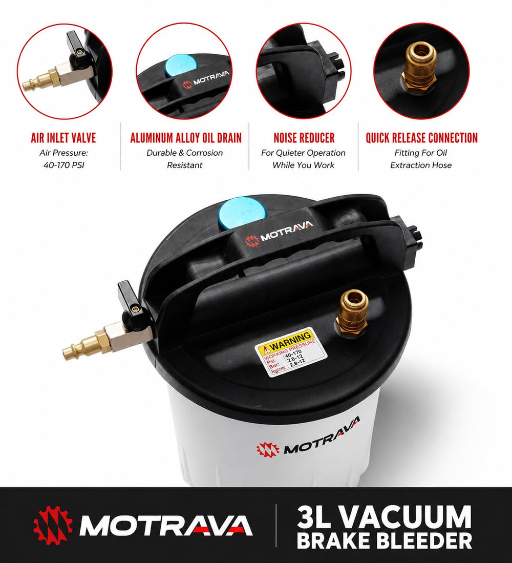 MOTRAVA 1L refill bottle detail showing contamination-free topping benefit