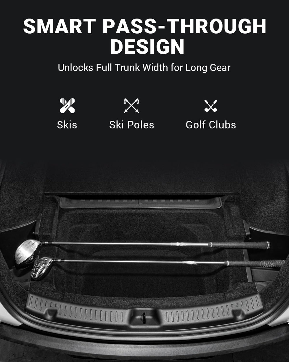 Motrobe trunk organizer holding groceries to prevent shifting while driving