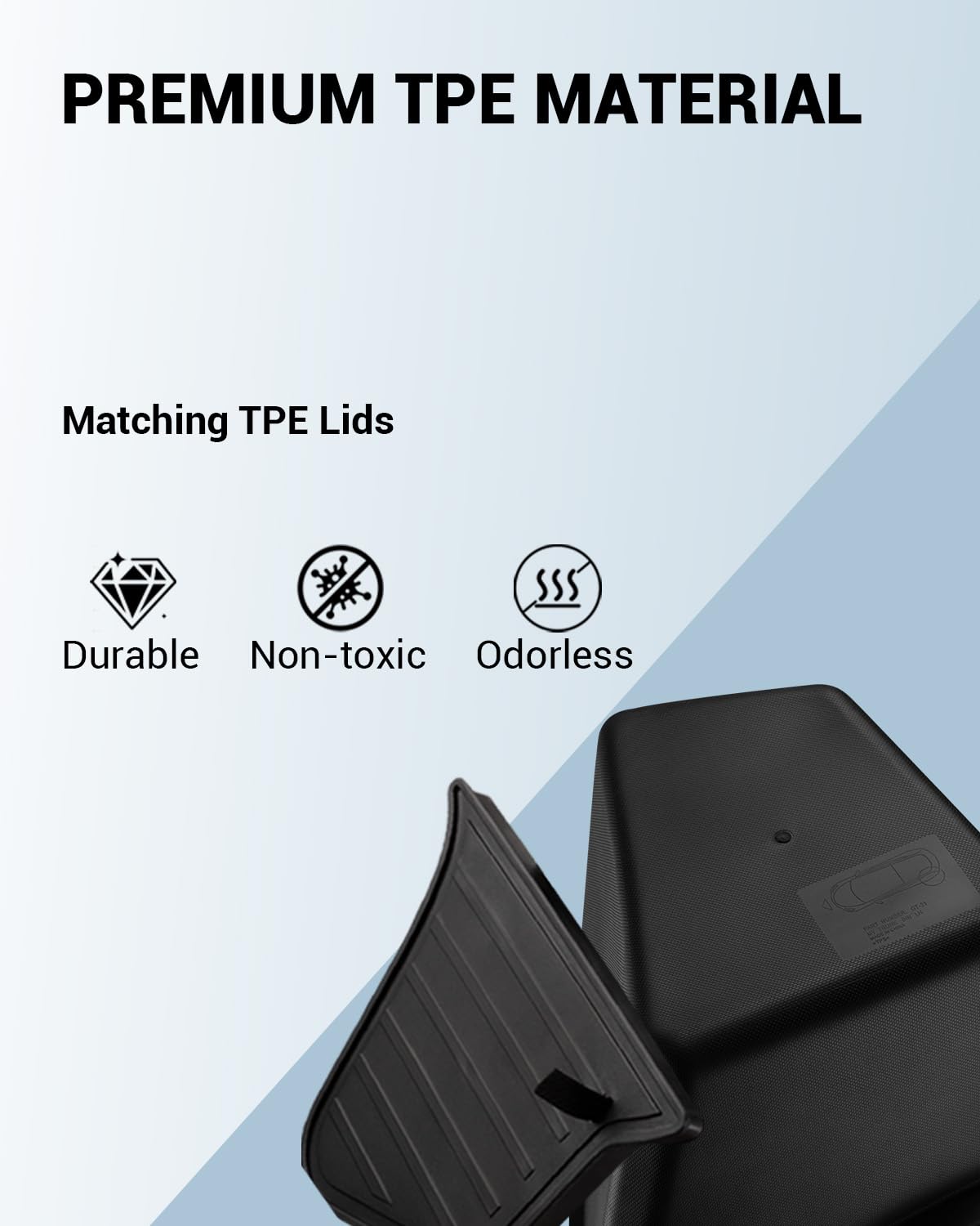 Motrobe easy tool-free installation inserted into trunk grooves for stability