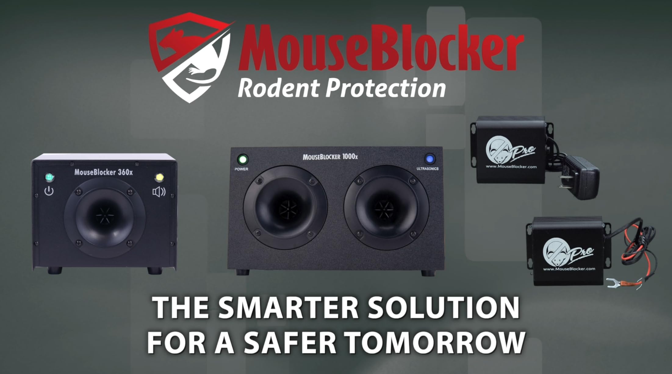 MouseBlocker retail packaging label showing professional-grade trust benefit