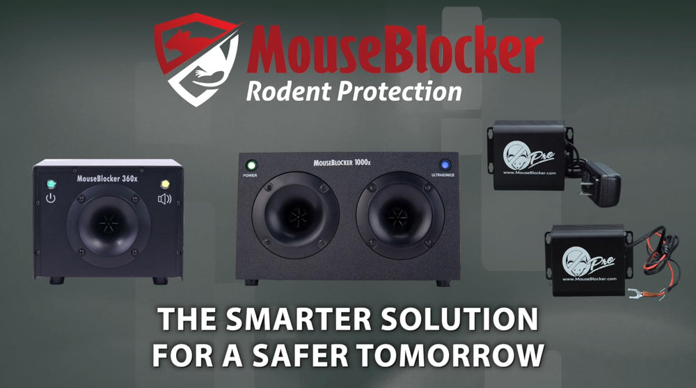MouseBlocker retail packaging label showing professional-grade trust benefit