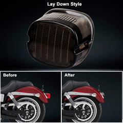 MOVOTOR installed on motorcycle fender demonstrating flush low profile fit