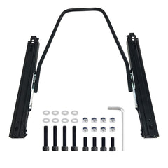 moyzxc front view of seat slider showing rail and overall shape for reliable adjustment