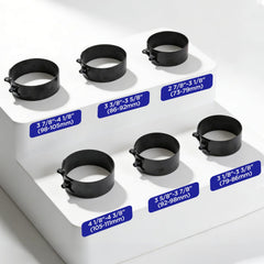 MR CARTOOL piston ring close-up black coating highlighting corrosion and scratch resistance