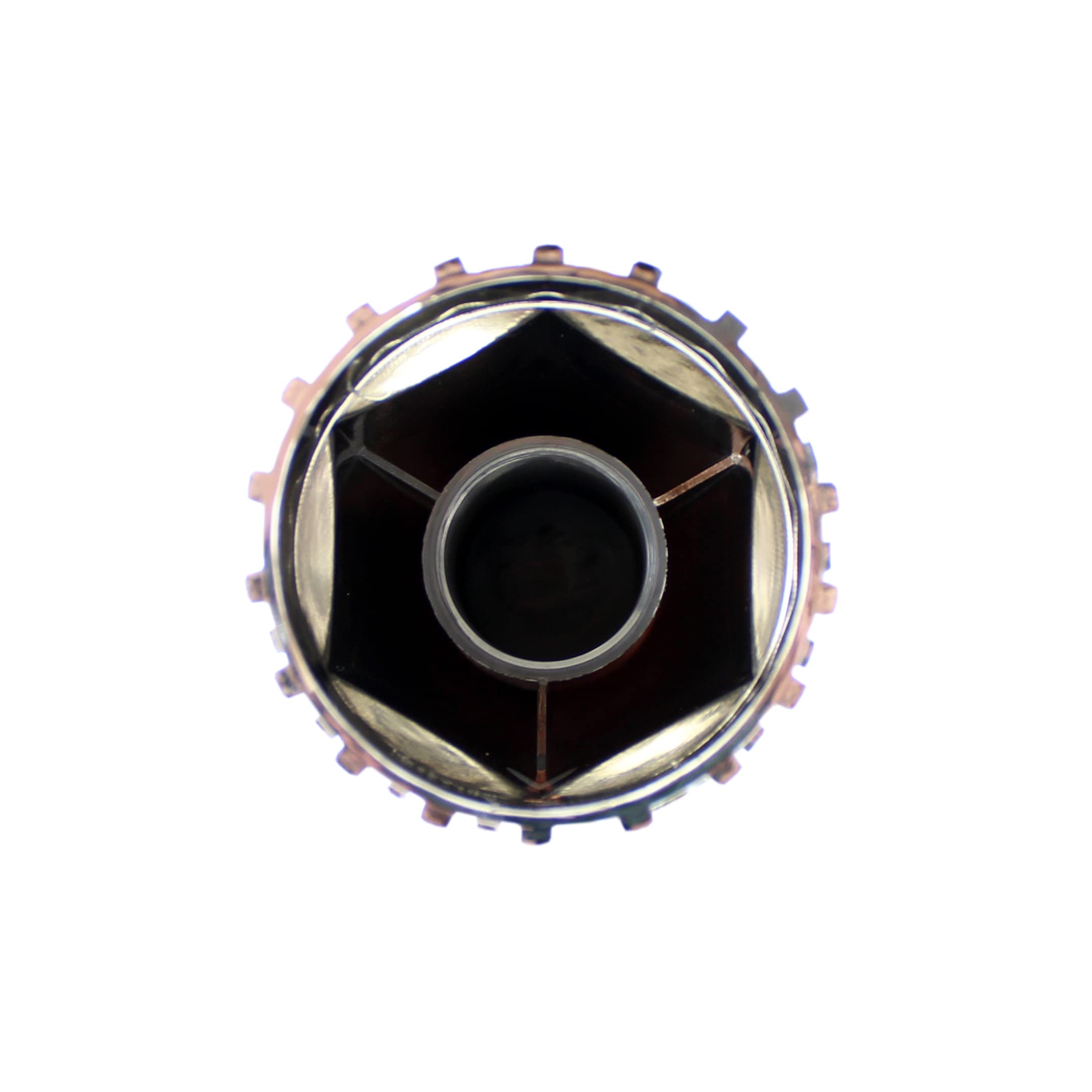 MRJLK lug nut covers installed on wheel showing improved look and scale