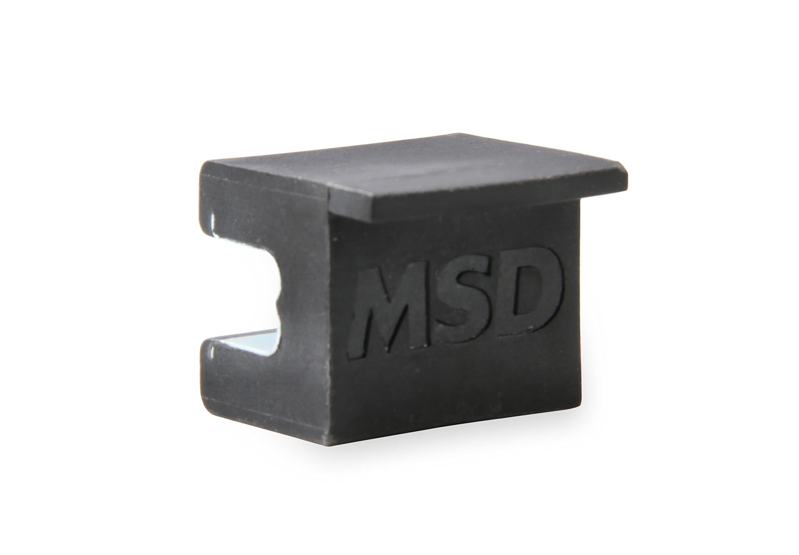MSD 31193 installed on V8 engine showing neat routing and reduced crossfire risk