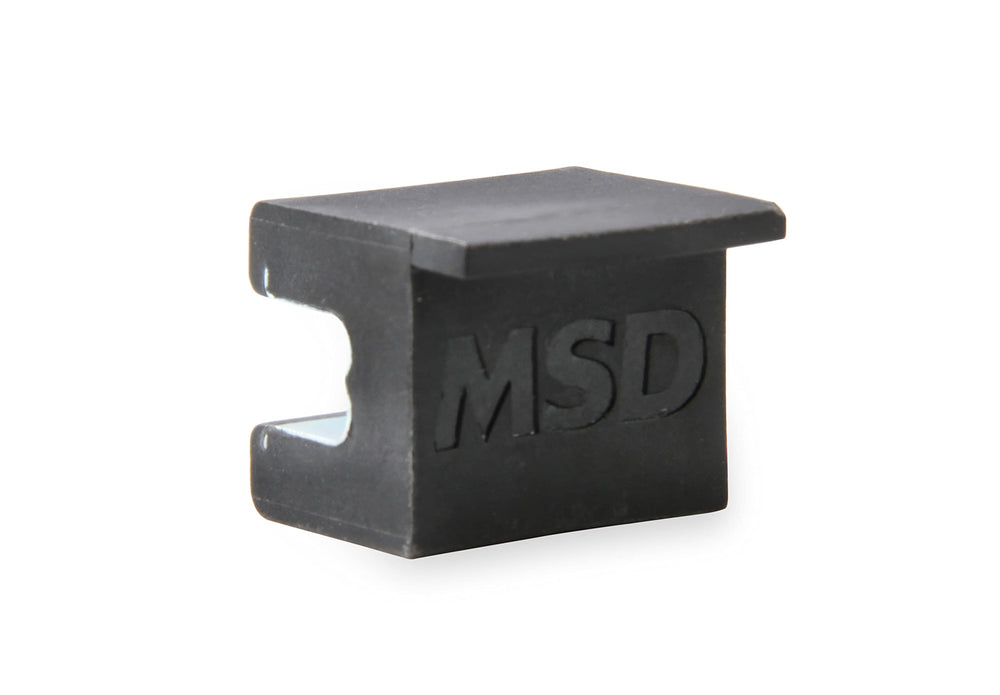 MSD 31193 installed on V8 engine showing neat routing and reduced crossfire risk