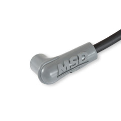 MSD 35593 wires beside ruler showing length and scale benefit for fitment