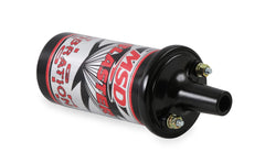 MSD 8222 terminal and label detail showing connections and CARB approval benefit