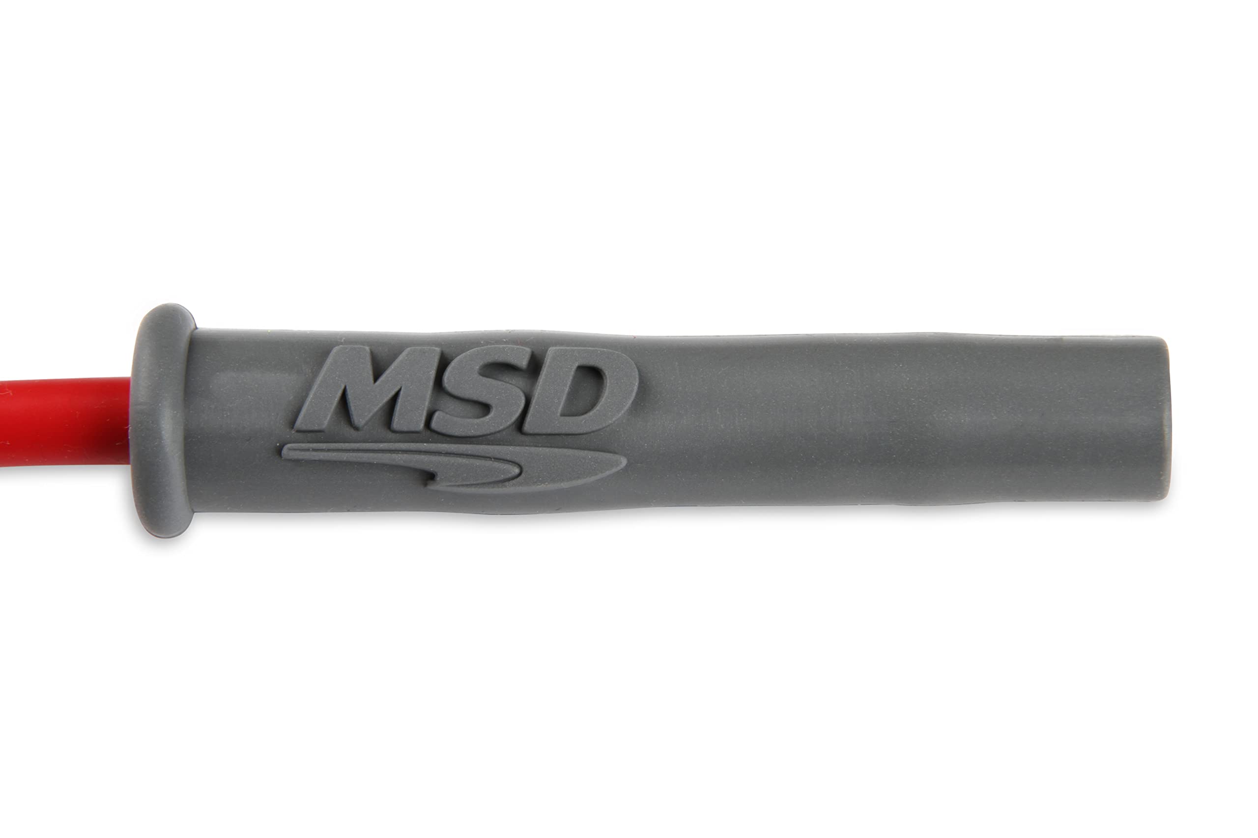 MSD red outer jacket texture conveying heat resistance and durability
