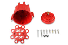 MSD rotor top detail highlighting rotor tip for consistent spark delivery