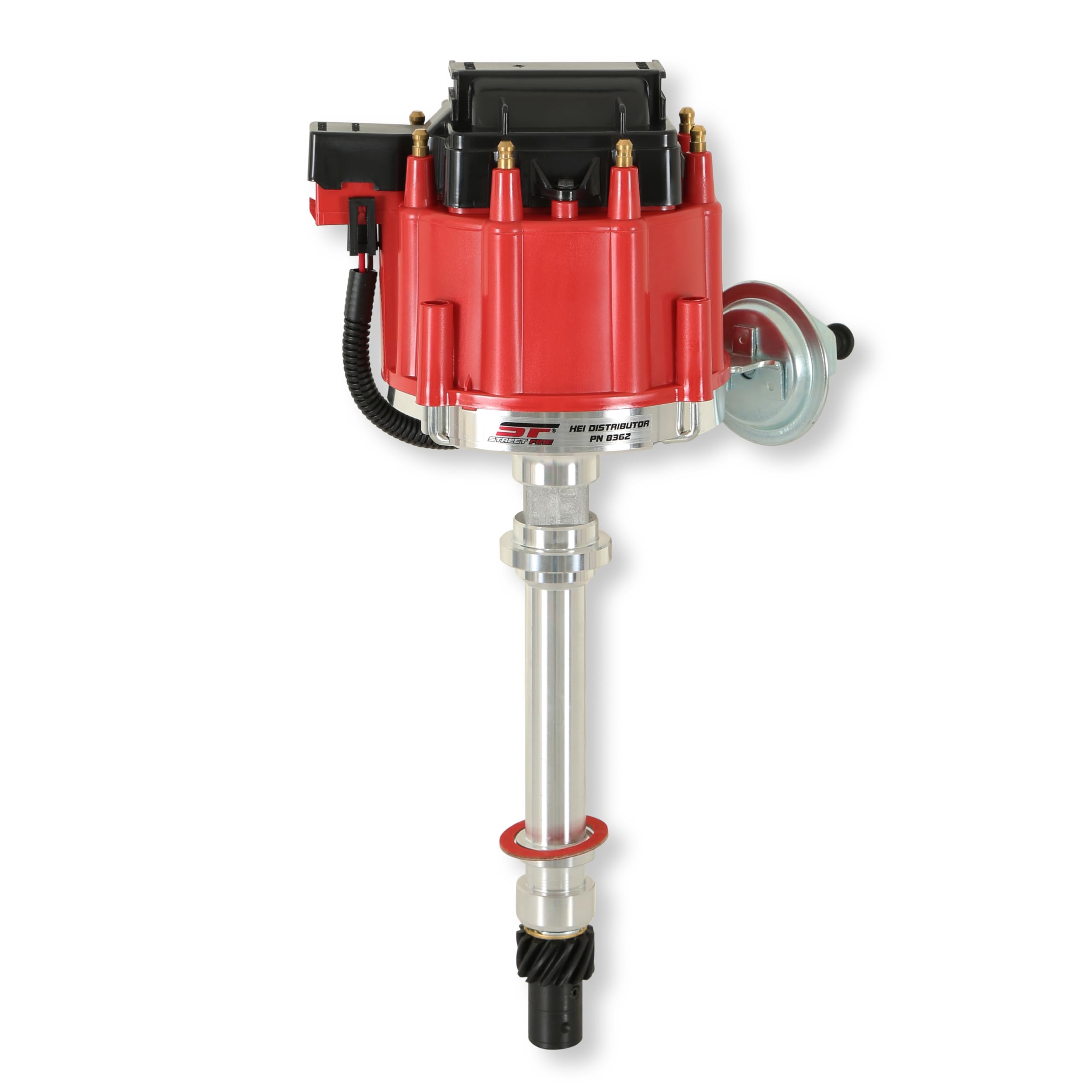 MSD Street Fire 8362 front view showing complete distributor assembly and reliable fit