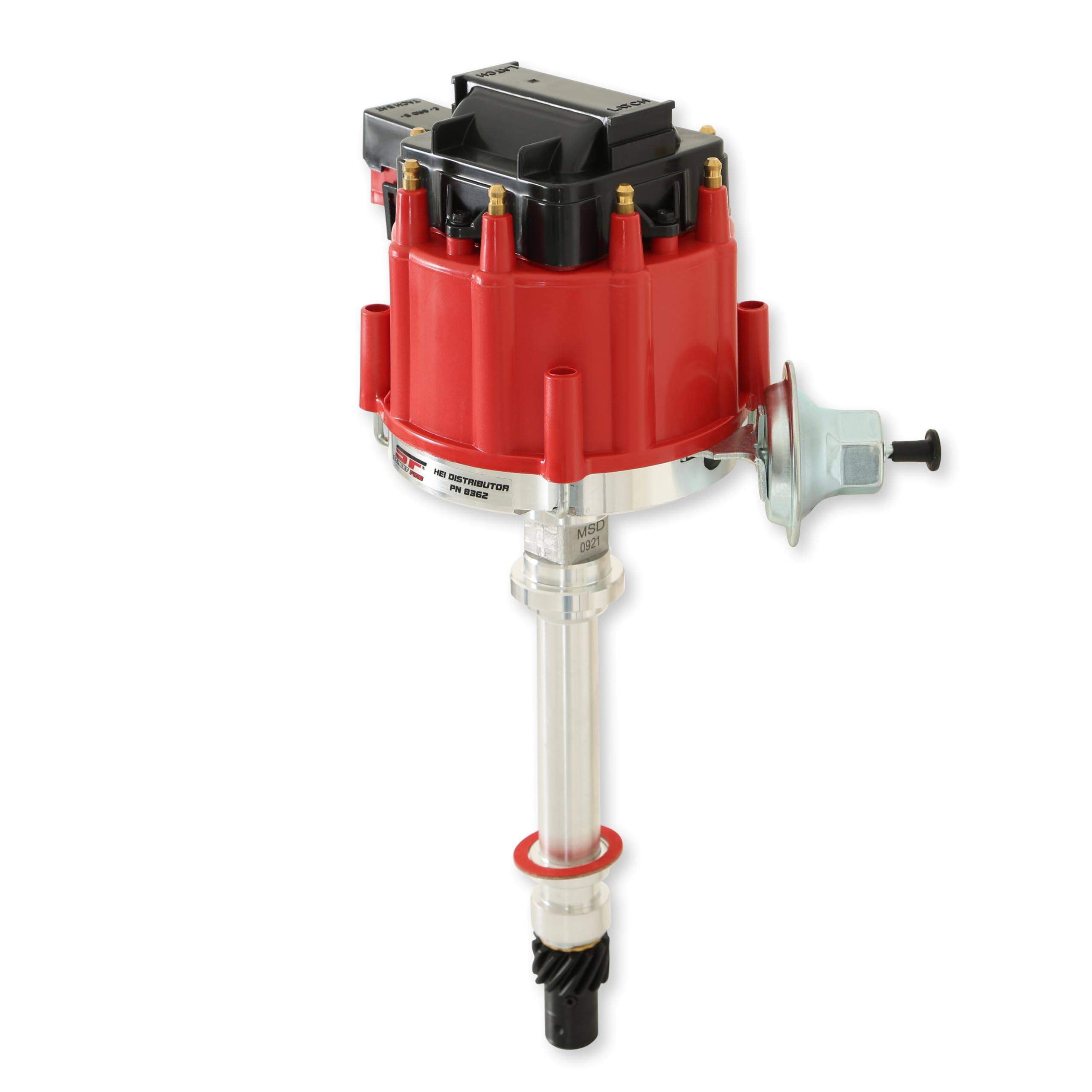 MSD internal coil detail illustrating robust spark source and improved ignition energy