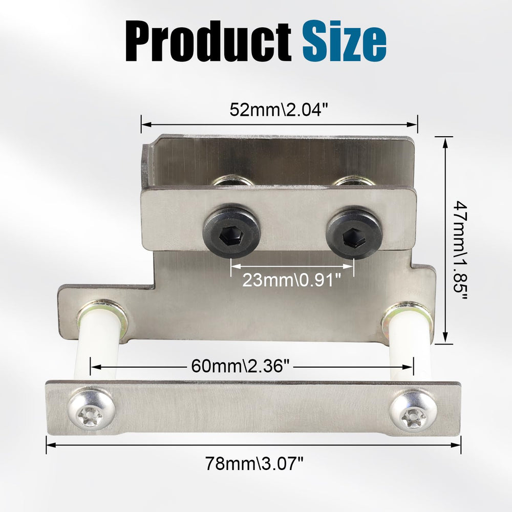 MSIZOY protector packaging and parts showing included screws and mounting ease