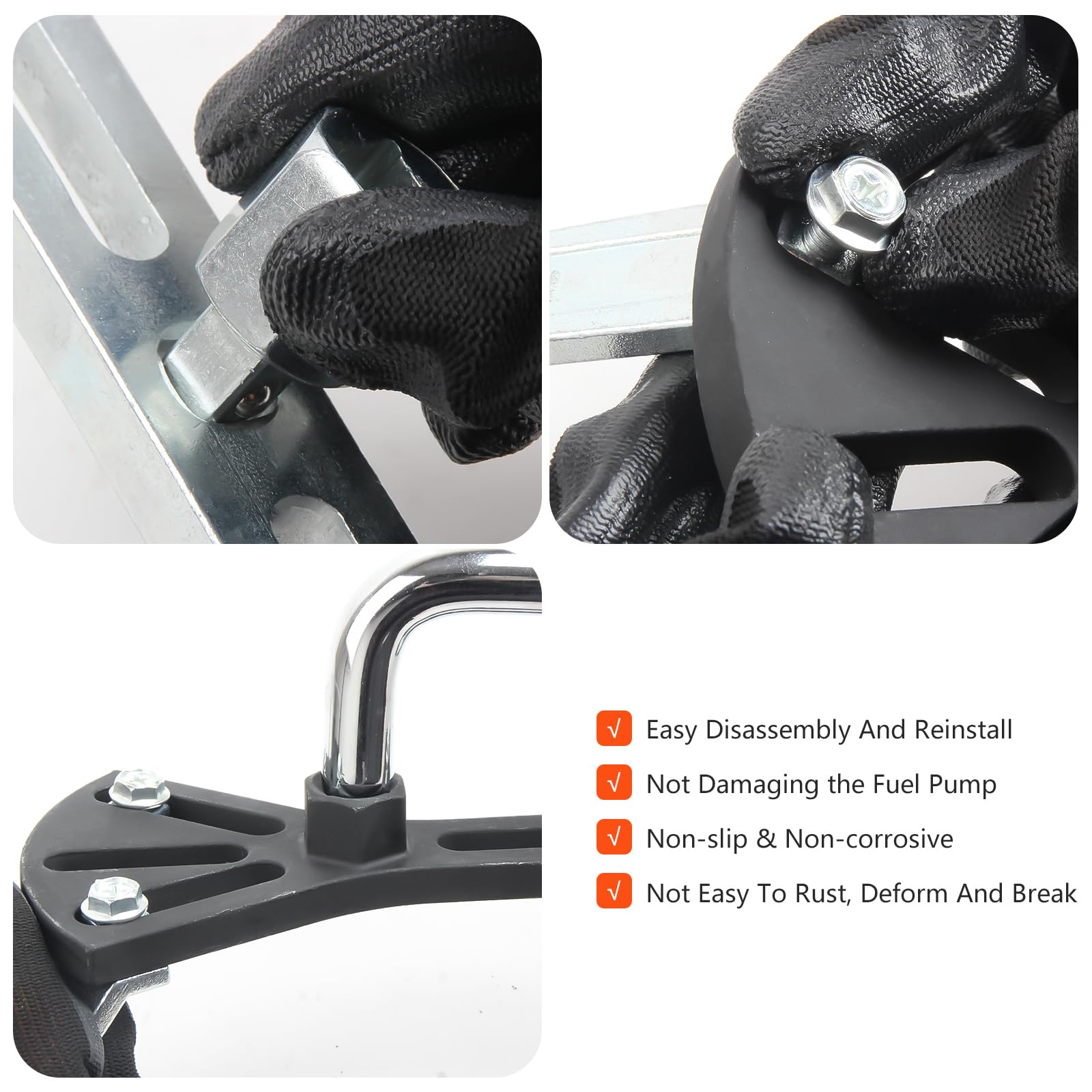 MSLANE four-claw tool teeth detail, offering secure grip and long-lasting performance