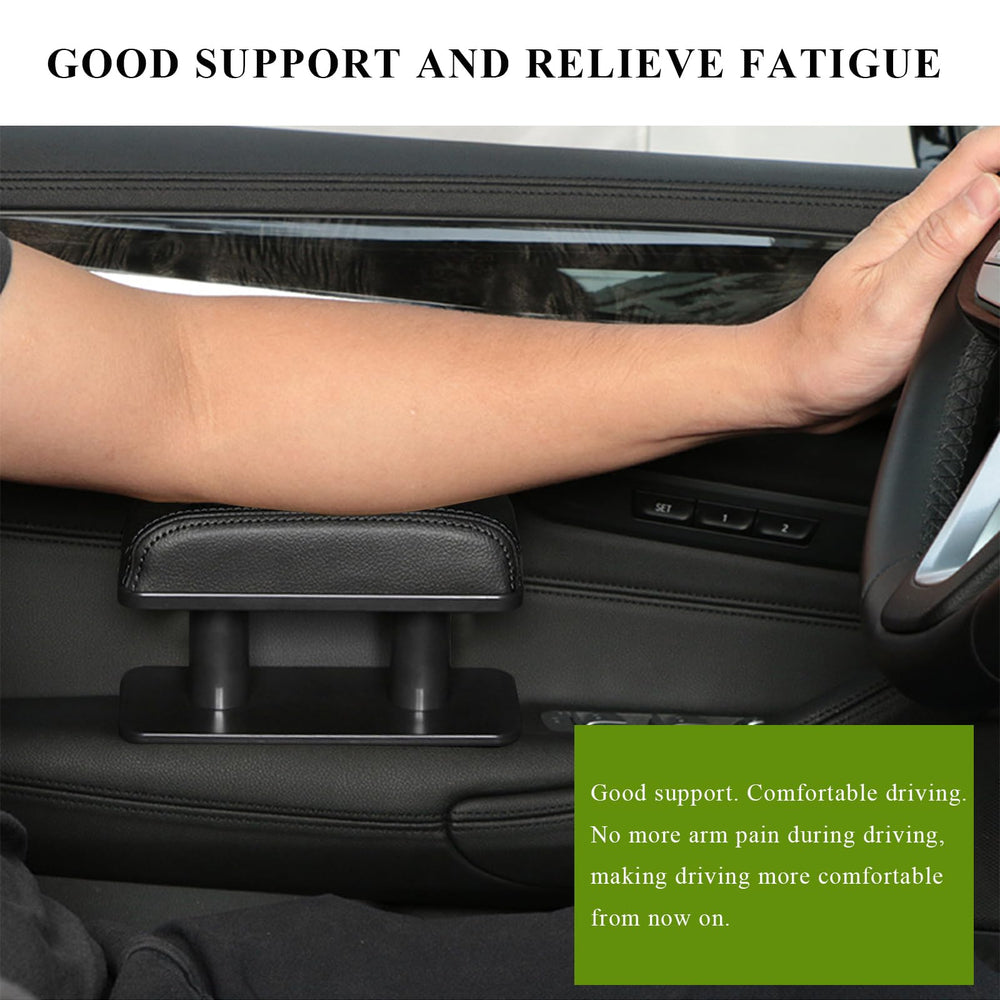 MTRPS installed on car door showing improved driver elbow support