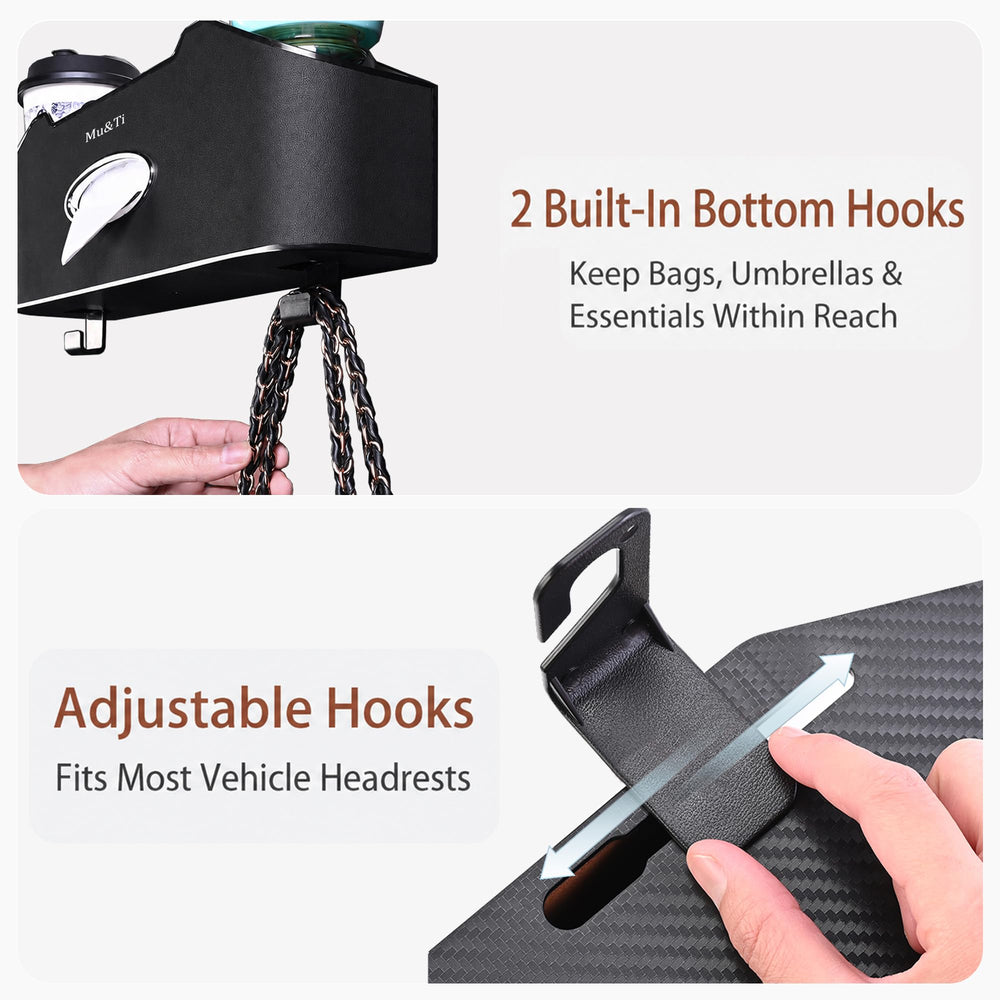 Mu&Ti soft inner lining and reinforced support reducing rattles and scratches