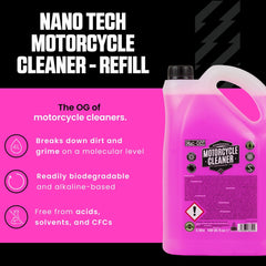 Muc-Off close-up of pink suds texture demonstrating cleaning action