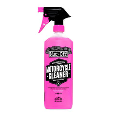 Muc-Off front bottle showing label and 1L size for clear identification and storage convenience