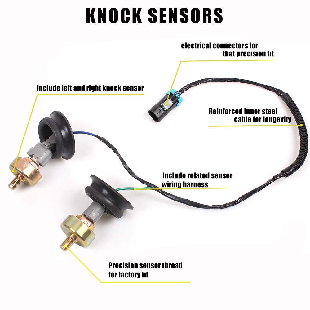 muge racing knock sensor close-up highlighting durable body and sealing for long life