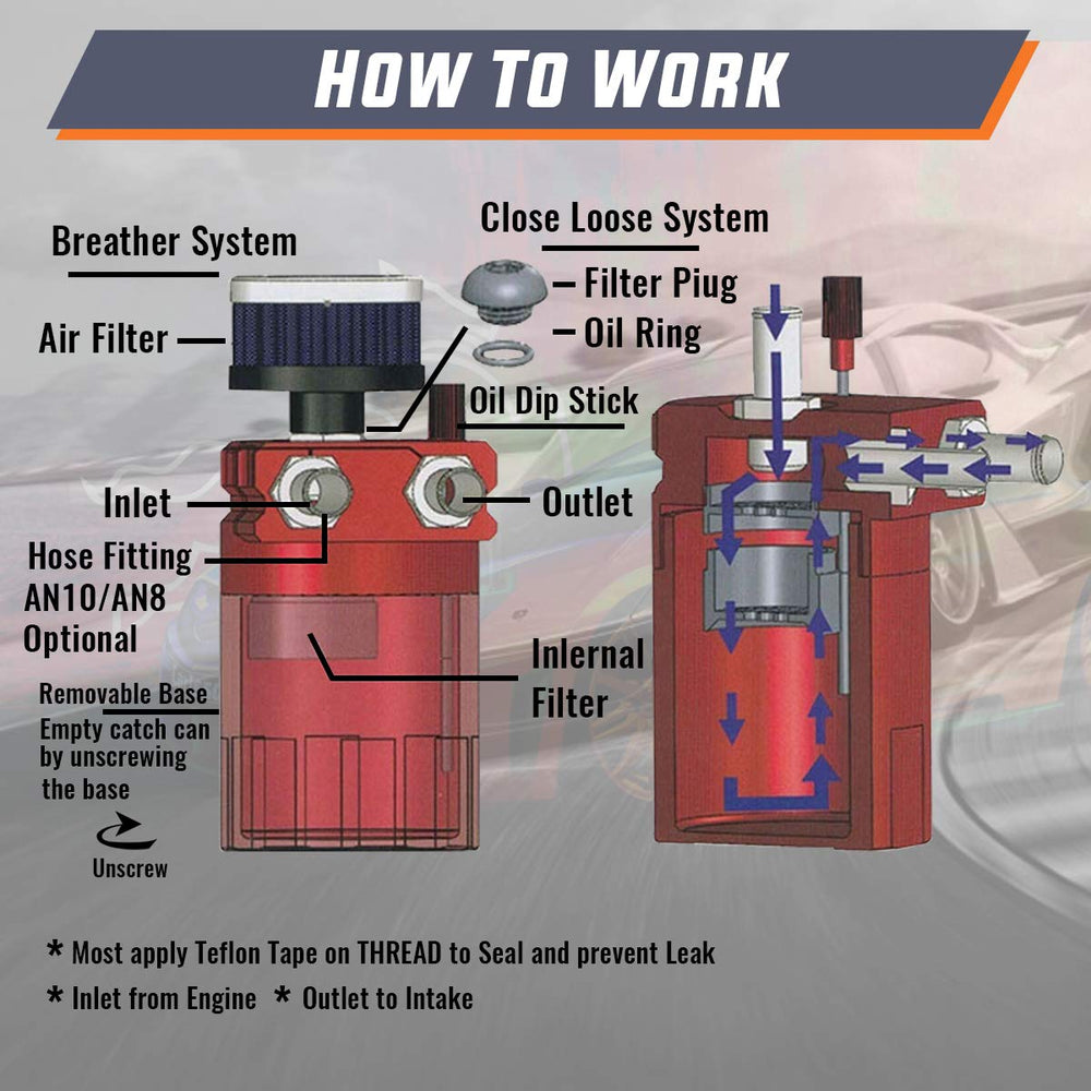 muge racing next to soda can size comparison illustrating compact 400ml capacity for tight engine spaces