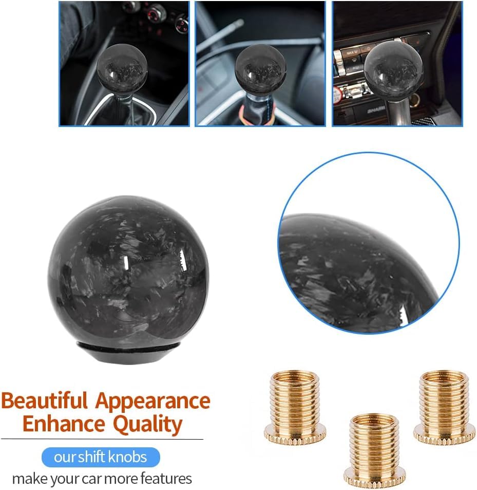 muge racing three threading adapters arranged to show universal fit convenience