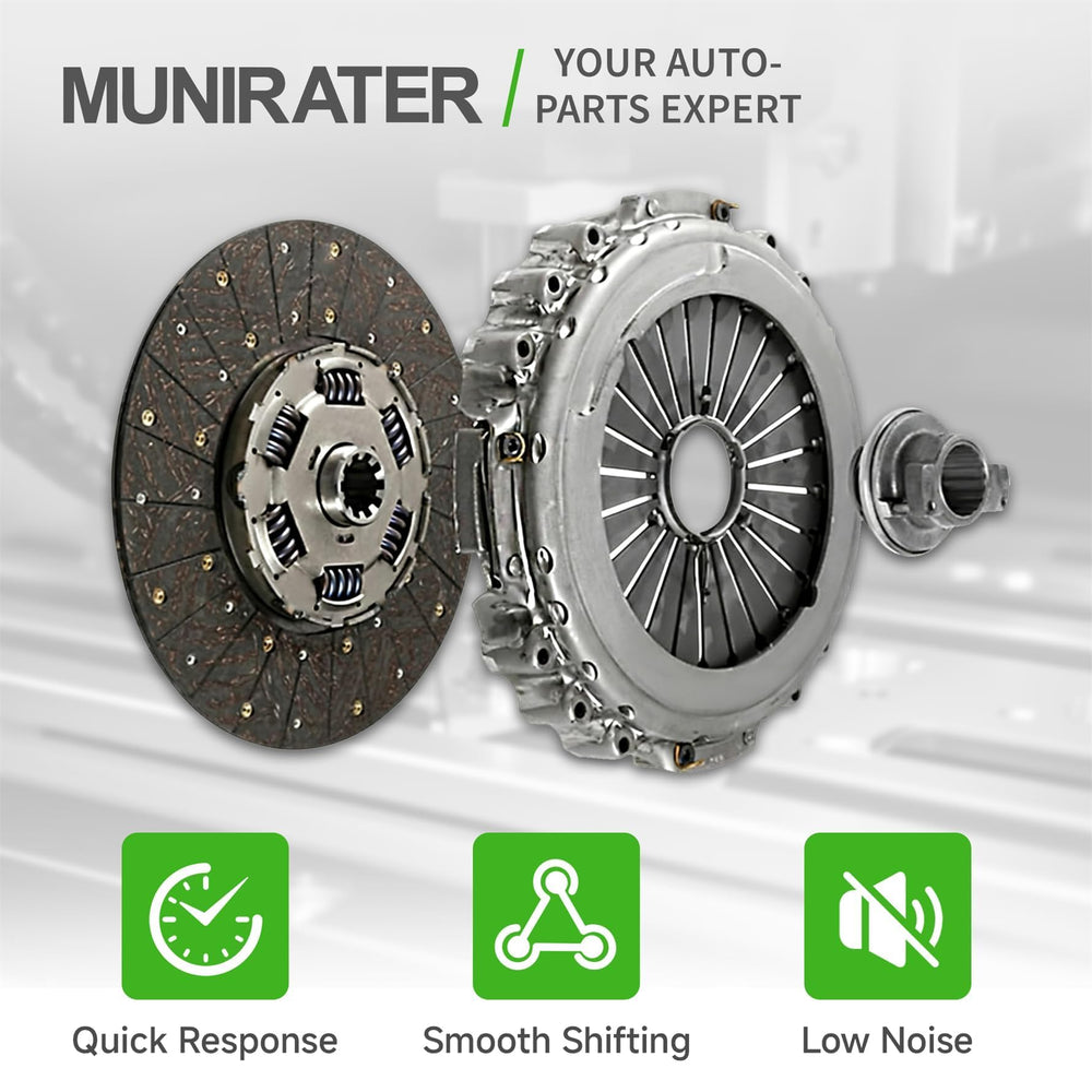 munirater clutch disc closeup highlighting balanced surface for reduced vibration