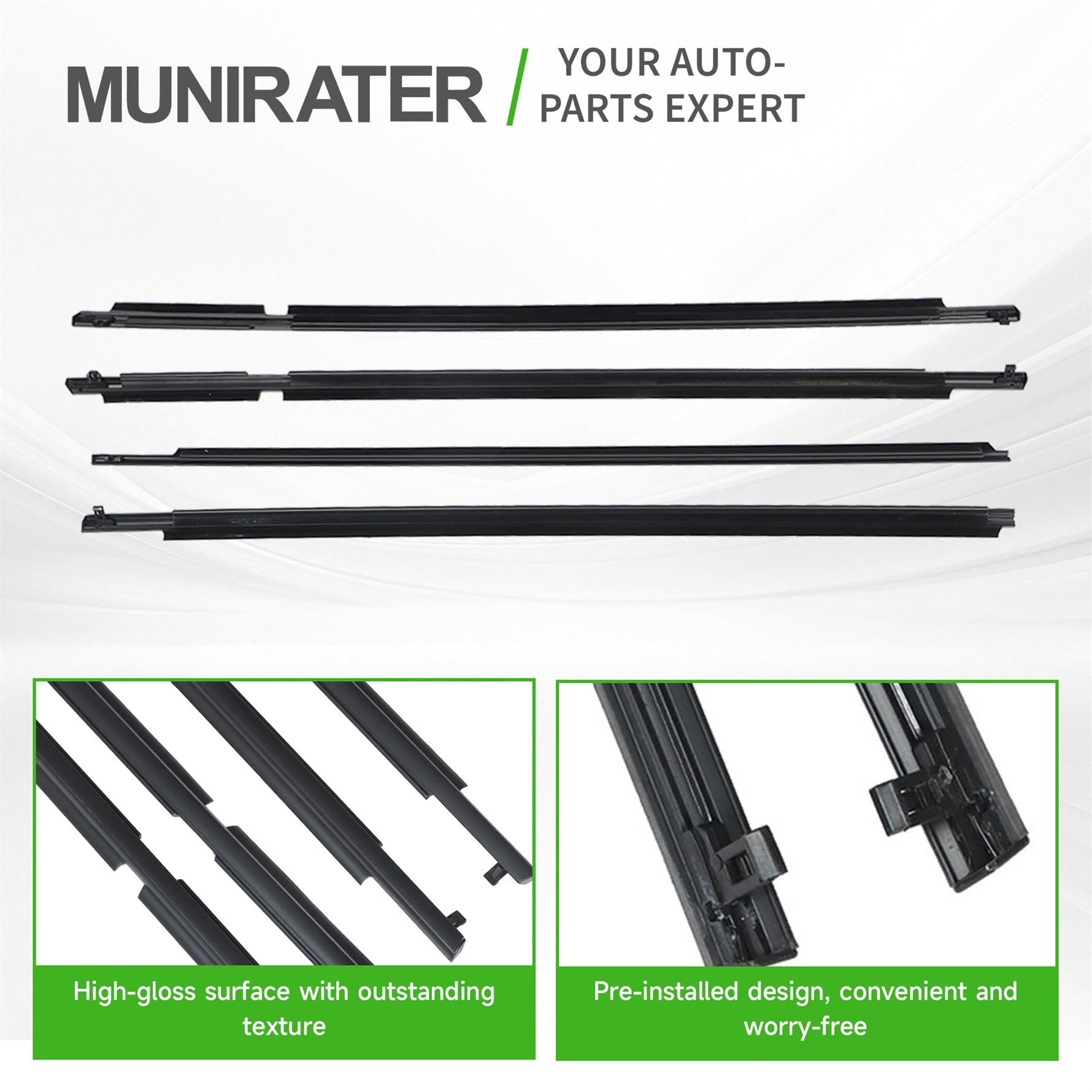 munirater demonstrating align-and-insert buckle during installation for secure fit