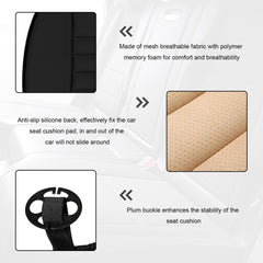 MUQIDA non-slip silicone bottom detail ensuring stable grip on seats