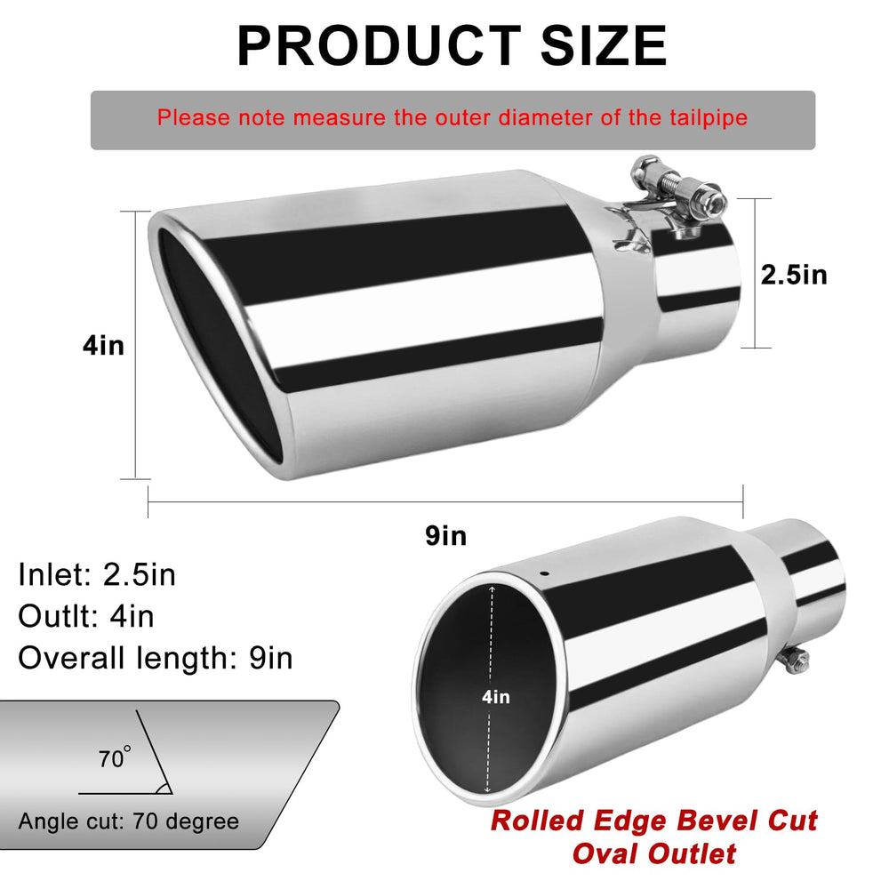 MuRealy side profile highlighting 4-inch outlet and sleek shine