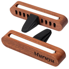 Muruyu Sapele wood front view showing warm grain and elegant finish for car interiors